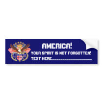 Patriotic or Veteran View Artist Comments Below Bumper Stickers
