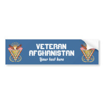 Patriotic or Veteran View Artist Comments Bumper Sticker