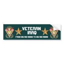 Patriotic or Veteran View Artist Comments Bumper Sticker