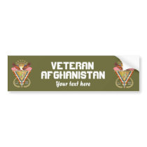 Patriotic or Veteran View Artist Comments Bumper Sticker