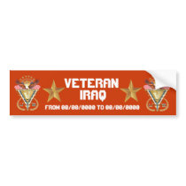 Patriotic or Veteran View Artist Comments Bumper Sticker