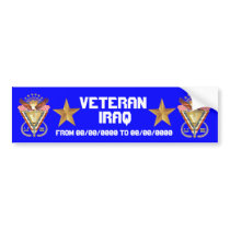 Patriotic or Veteran View Artist Comments Bumper Sticker