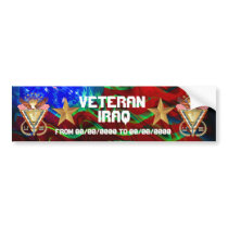 Patriotic or Veteran View Artist Comments Bumper Sticker