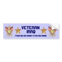 Patriotic or Veteran View Artist Comments Bumper Sticker