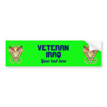 Patriotic or Veteran View Artist Comments Bumper Sticker