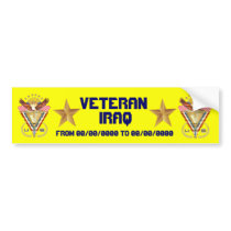 Patriotic or Veteran View Artist Comments Bumper Sticker