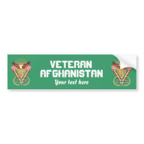 Patriotic or Veteran View Artist Comments Bumper Sticker