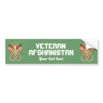 Patriotic or Veteran View Artist Comments Bumper Sticker