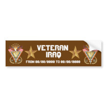 Patriotic or Veteran View Artist Comments Bumper Sticker