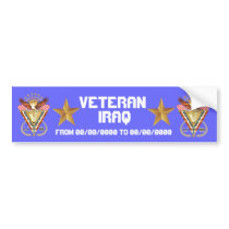 Patriotic or Veteran View Artist Comments Bumper Sticker