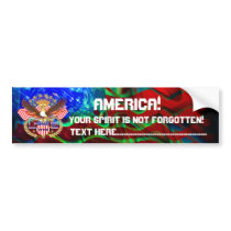Patriotic or Veteran View Artist Comments Bumper Stickers