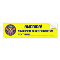 Patriotic or Veteran View Artist Comments Bumper Sticker