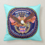 Patriotic or Veteran View Artist Comments Throw Pillows