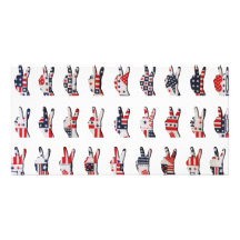 Patriotic Peace Photo Card