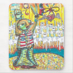 Patriotic Peace Power Mouse Pads