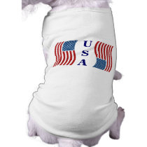 Patriotic pet clothing pet clothing
