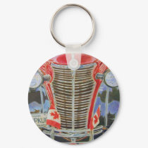 Patriotic Pickup keychain