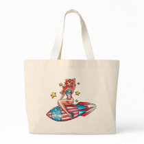 Patriotic Pin Up Girl bags