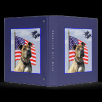 Patriotic pit bull binder by ritmoboxer Patriotic pit bull binder