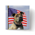Patriotic pitbull button by ritmoboxer Patriotic pitbull button