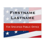 Patriotic Political Campaign Flyer, Small Size