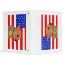 Patriotic Pooch Binder