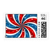 Patriotic Postage Stamp