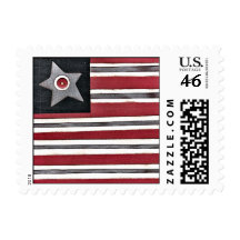 PATRIOTIC POSTAGE STAMPS