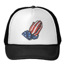 Patriotic Praying Hands Hat