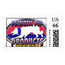 patriotic pup logo stamp by foxtrot66 patriotic pup logo stamp