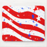 Patriotic Red, White, and Blue Stars & Stripes