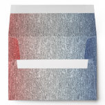 Patriotic Red White Blue American Flag Envelopes
