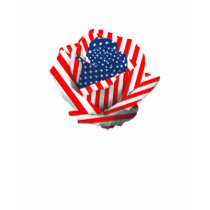 Patriotic Rose t-shirts