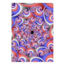 Patriotic Spiral Fractal