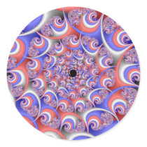 Patriotic Spiral Fractal