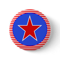 patriotic star 2 buttons by DonnaGrayson patriotic star 2 buttons