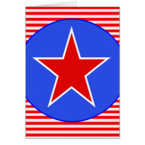 patriotic star cards