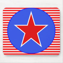 patriotic star mousepads by DonnaGrayson patriotic star mousepads