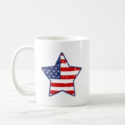 Patriotic Star Coffee Mug