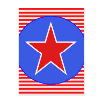 patriotic star postcards by DonnaGrayson patriotic star postcards