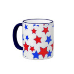 Patriotic-Star Sprinkles Mug mugs