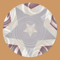 Patriotic star stickers