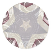Patriotic star stickers