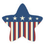 Patriotic Star Stickers