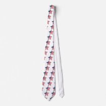 Patriotic Star Custom Tie