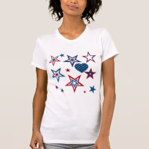 patriotic stars tshirts