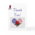 Patriotic Thank You cards