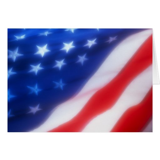 PATRIOTIC THANK YOU CARD | Zazzle