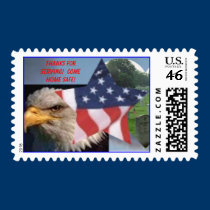 PATRIOTIC THANKS Postage postage