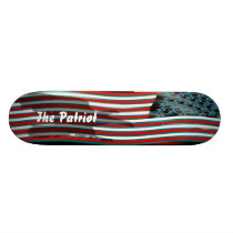 Patriotic  The Patriot See Notes Skate Board Decks